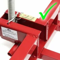 WILTEC Nettoyage Facile Cric Lève Tracteur Tondeuse - Lève Tondeuse Tondeuse Mowerlifter De 400kg Max. -Tondeuse Boutique 980366 5